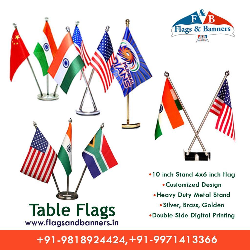 G20 Summit Table Flags with 2 in one and 3 in one